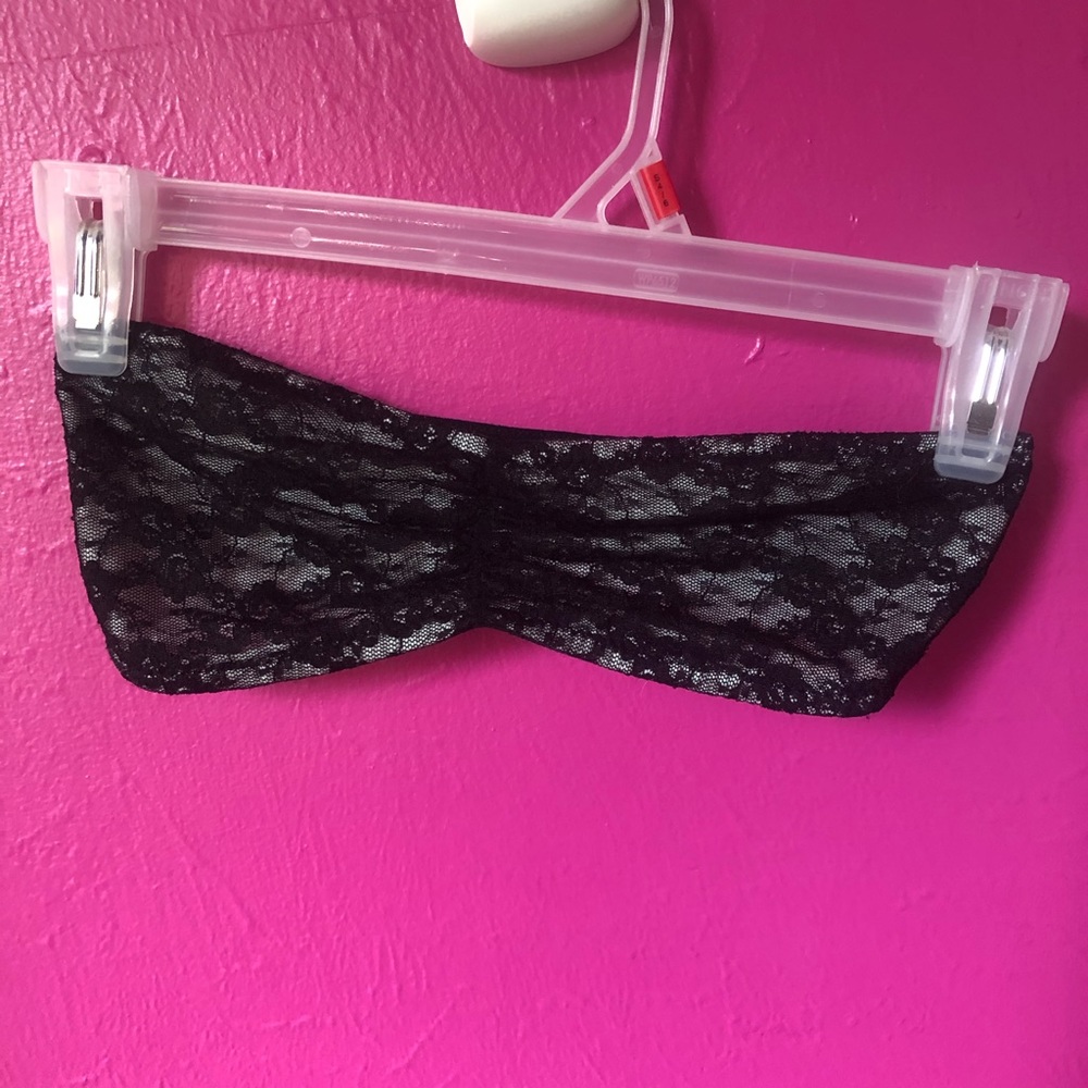 🌟Black lace bandeau